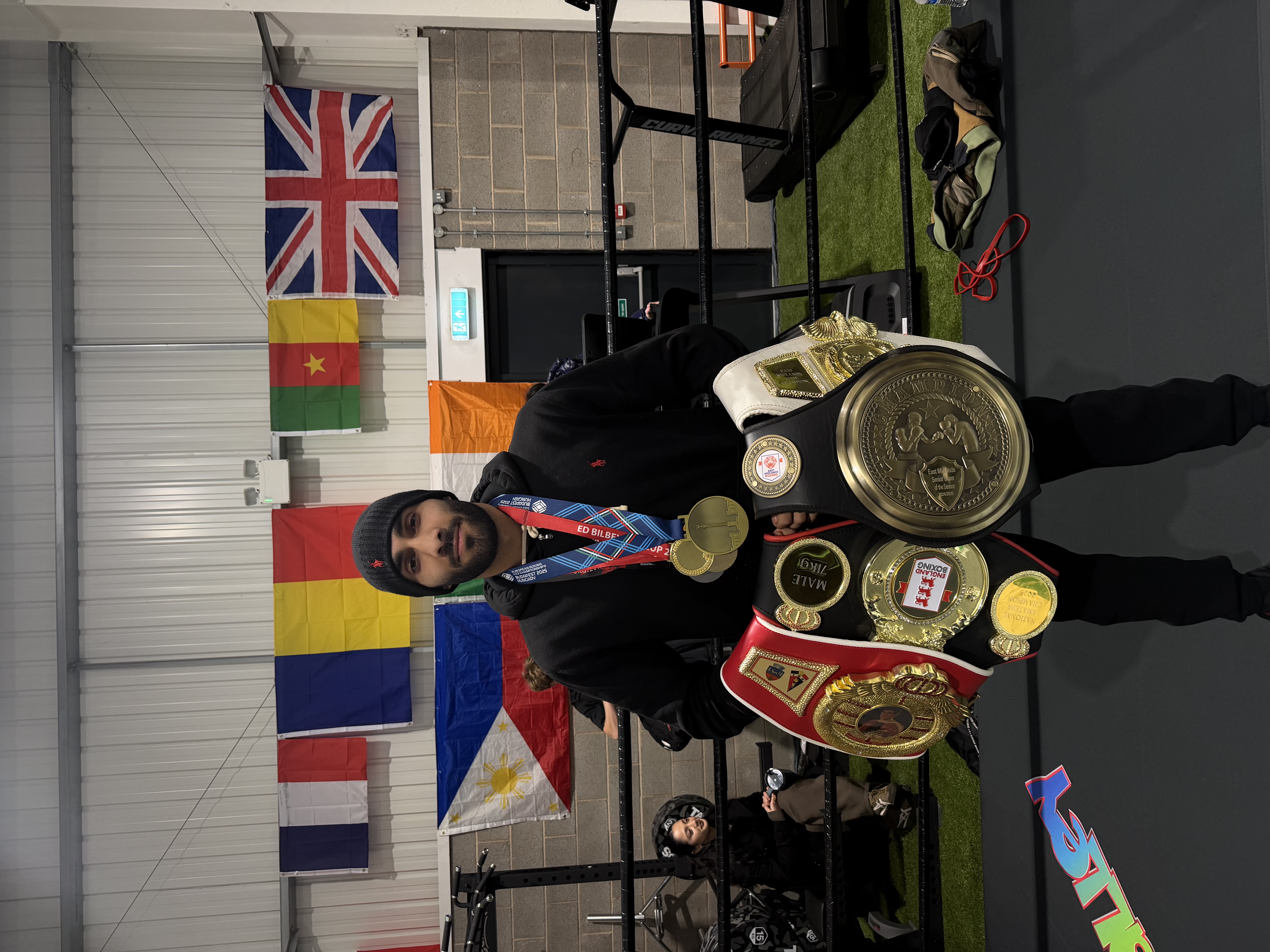 Daniel Stoican, Nottingham professional boxer preparing for his professional boxing career under Sunny Edwards management