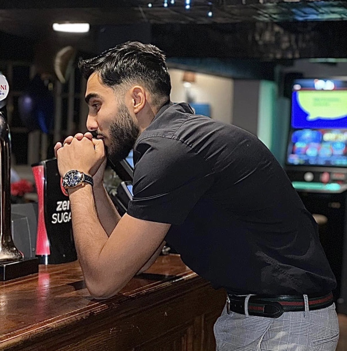 Daniel Stoican arriving in Nottingham, England — the Romanian-British boxer who would become the city's first European Champion